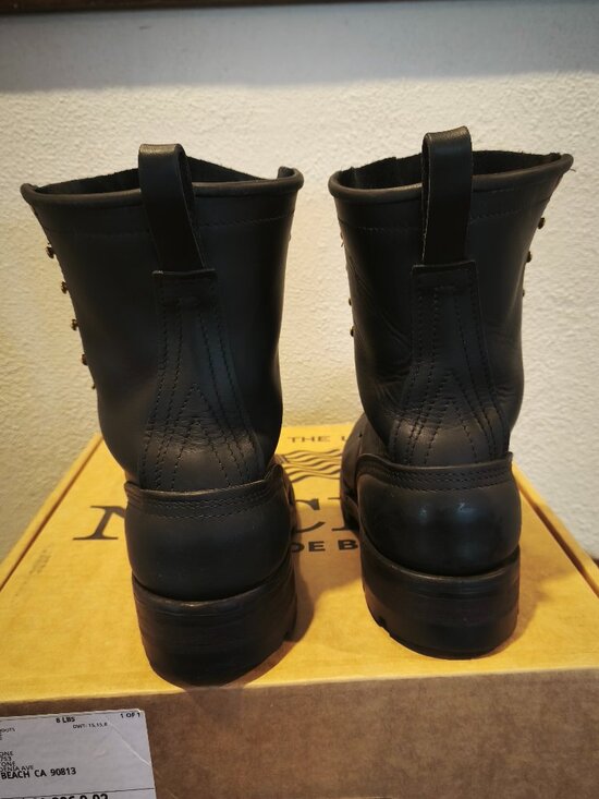 Handmade Leather Work Boots - Nick\'s Boots **FREE SHIPPING** main image 4